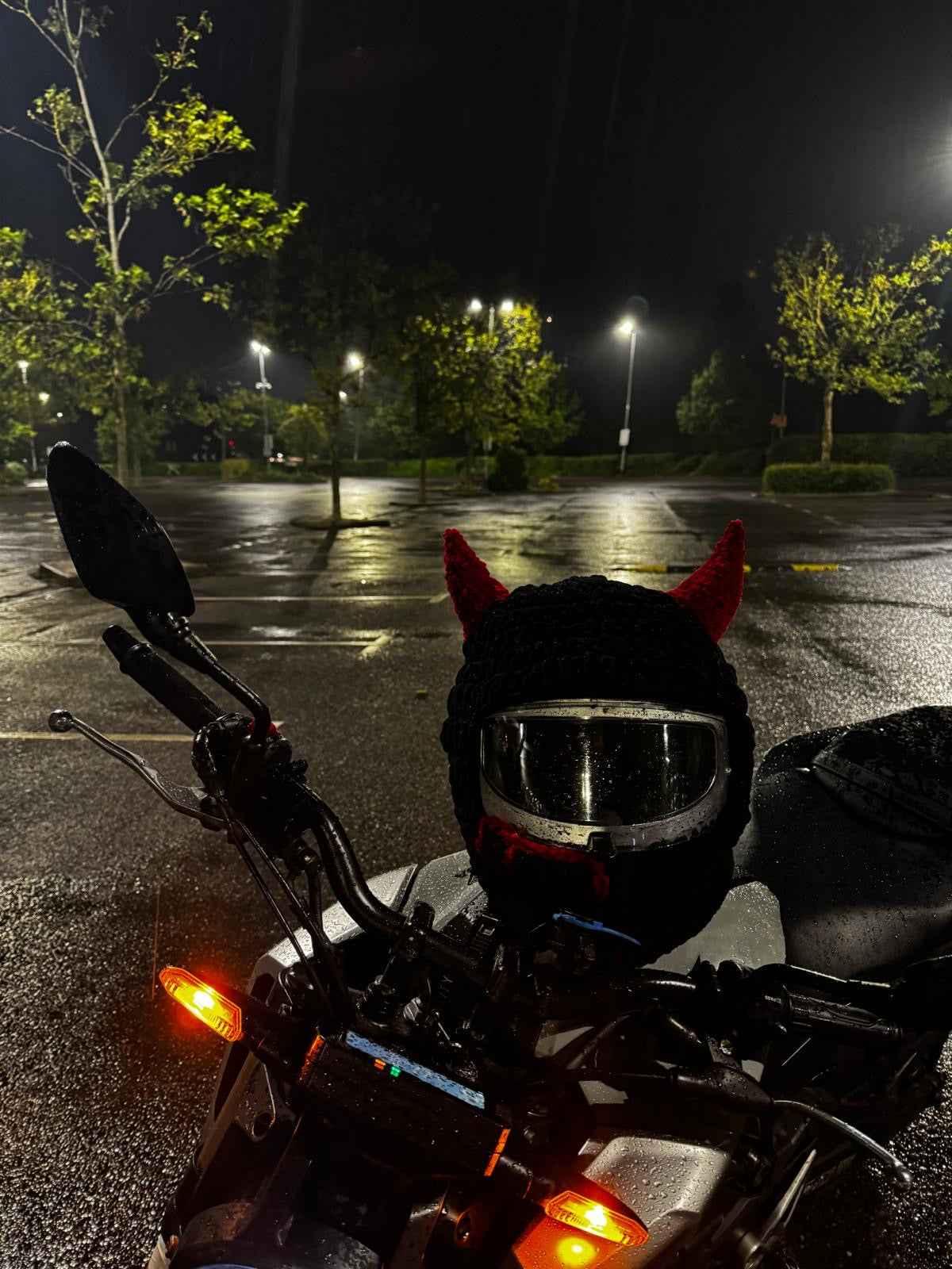 the devlish helmet cover