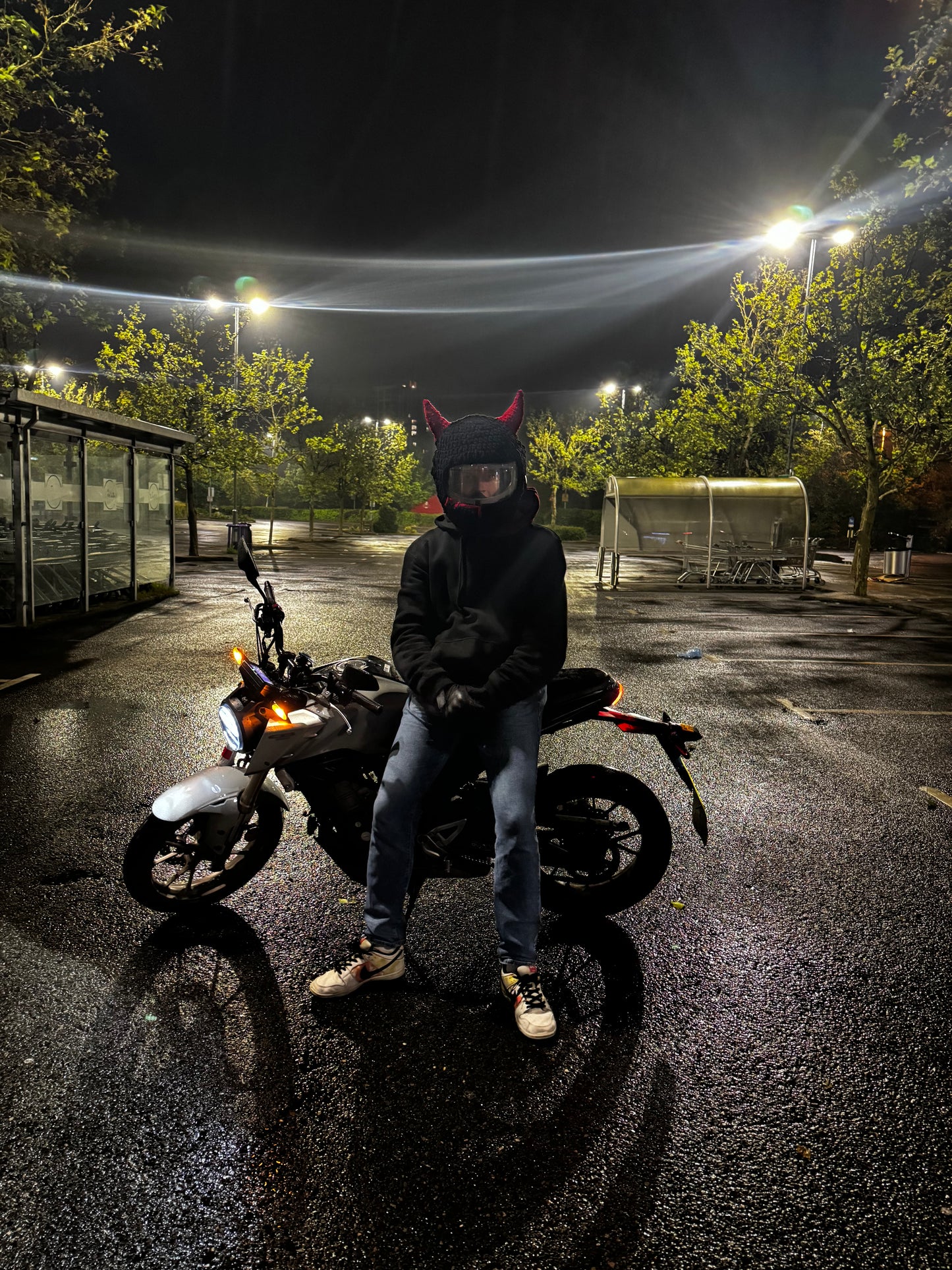 the devlish helmet cover